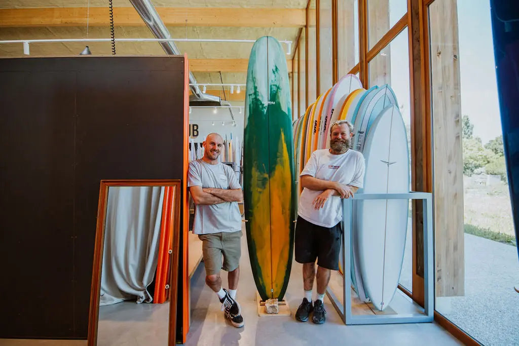 Commandez votre Thomas Surfboards avec Thomas Bexon & Jake Bowrey au Shapers Club House