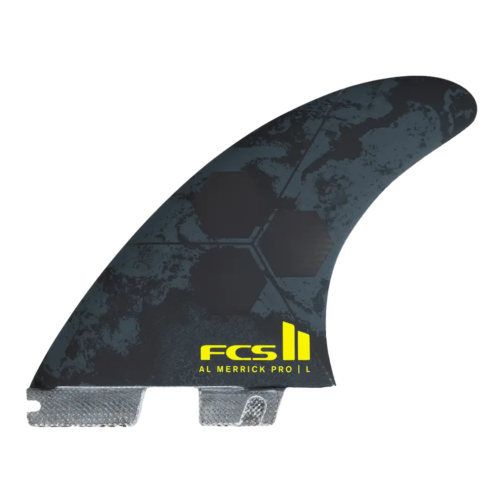 Ailerons Thruster FCS Ⅱ - Carver Shapers series (Al Merrick) PG Performance Glass - Large - Noir Surfshop - Shapers Club House
