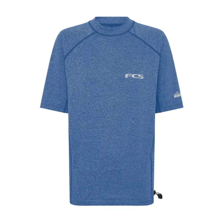 FCS - Accessoires - Essentiel ss rash vest heather Bleu - photo 1