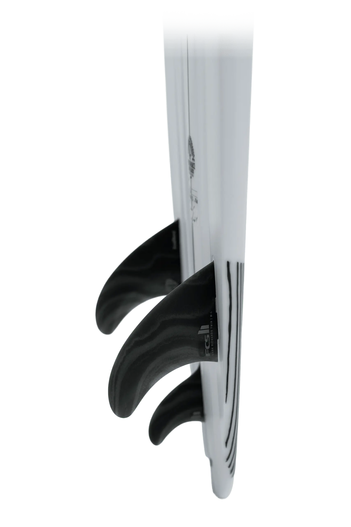 Cardinal Surfboards — Twin perf round pin channel — 5'11" - photo 3