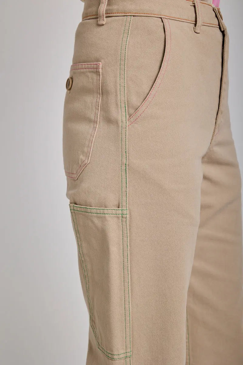 GRAINE-FW25-PIGMENT-PANT Orange L - photo 2