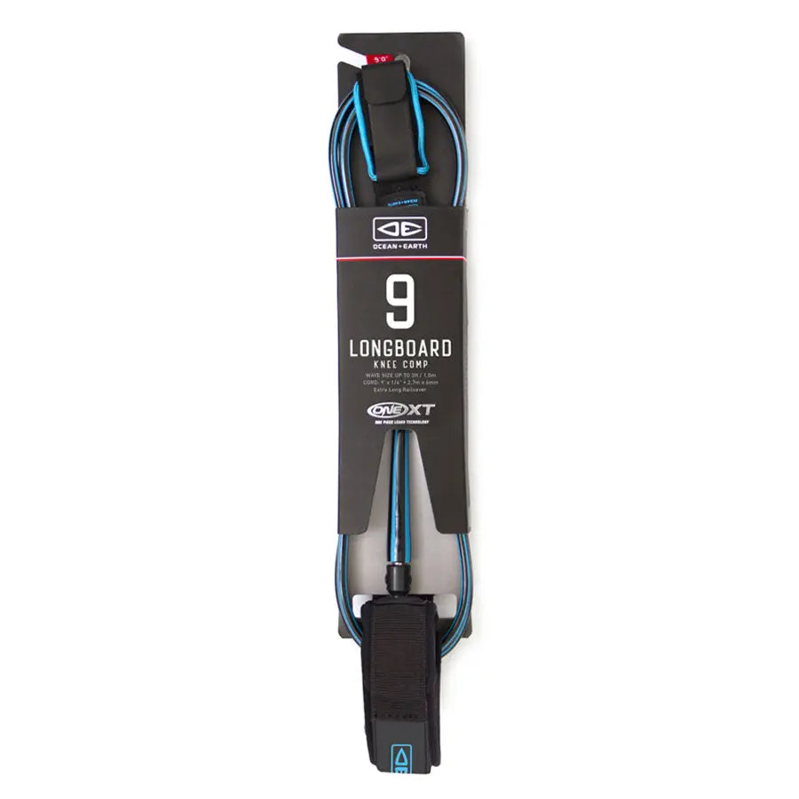 KNEE COMP - LEASH - 9' - Bleu BLU-COL - photo 2