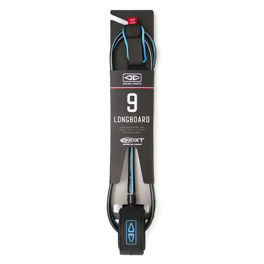 Leash Ocean & Earth - Ankle 9' - Bleu - photo 2