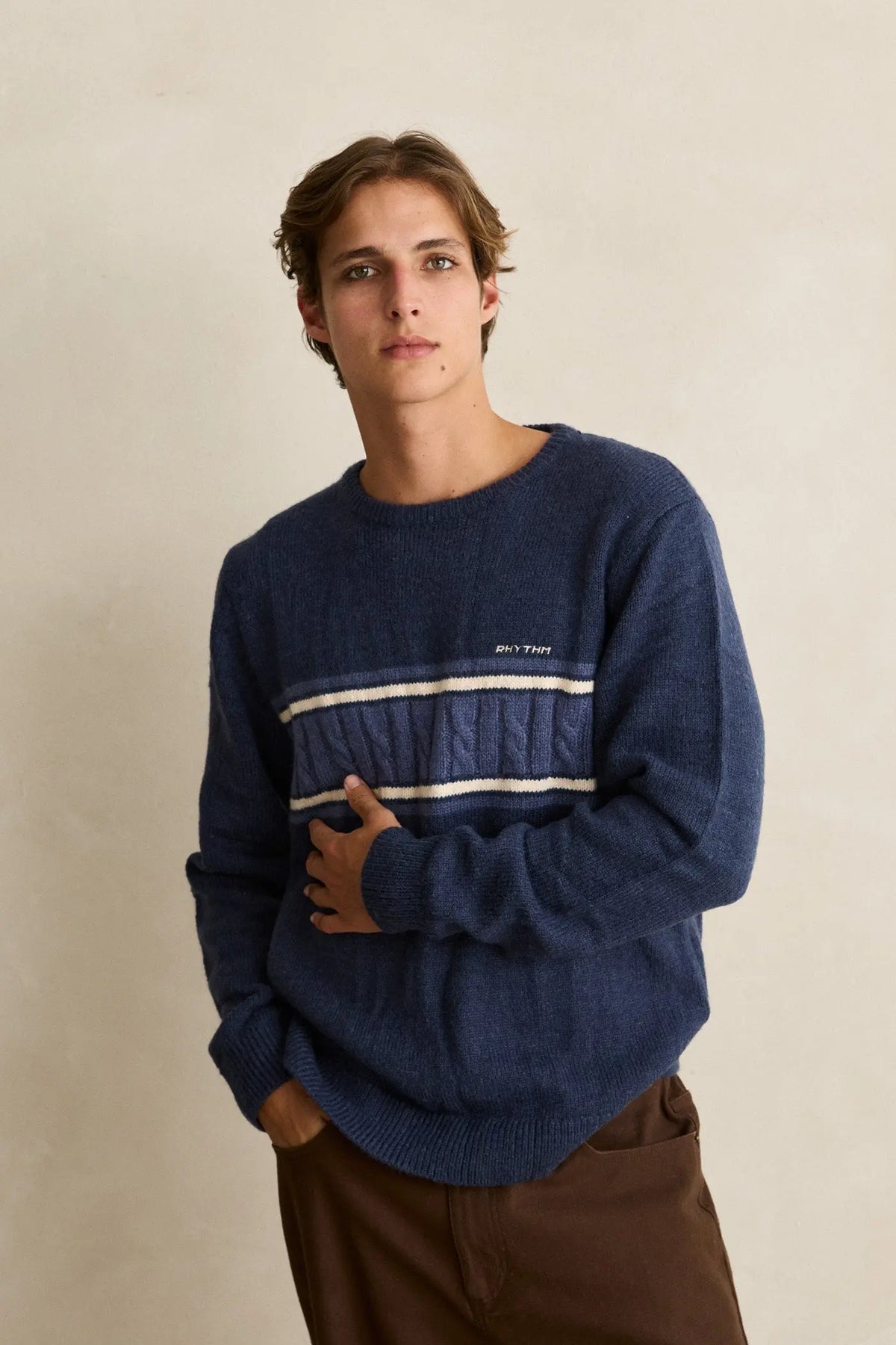 Rhythm - PABLO MOHAIR STRIPE KNIT M / UE 42 / US 32 - photo 2