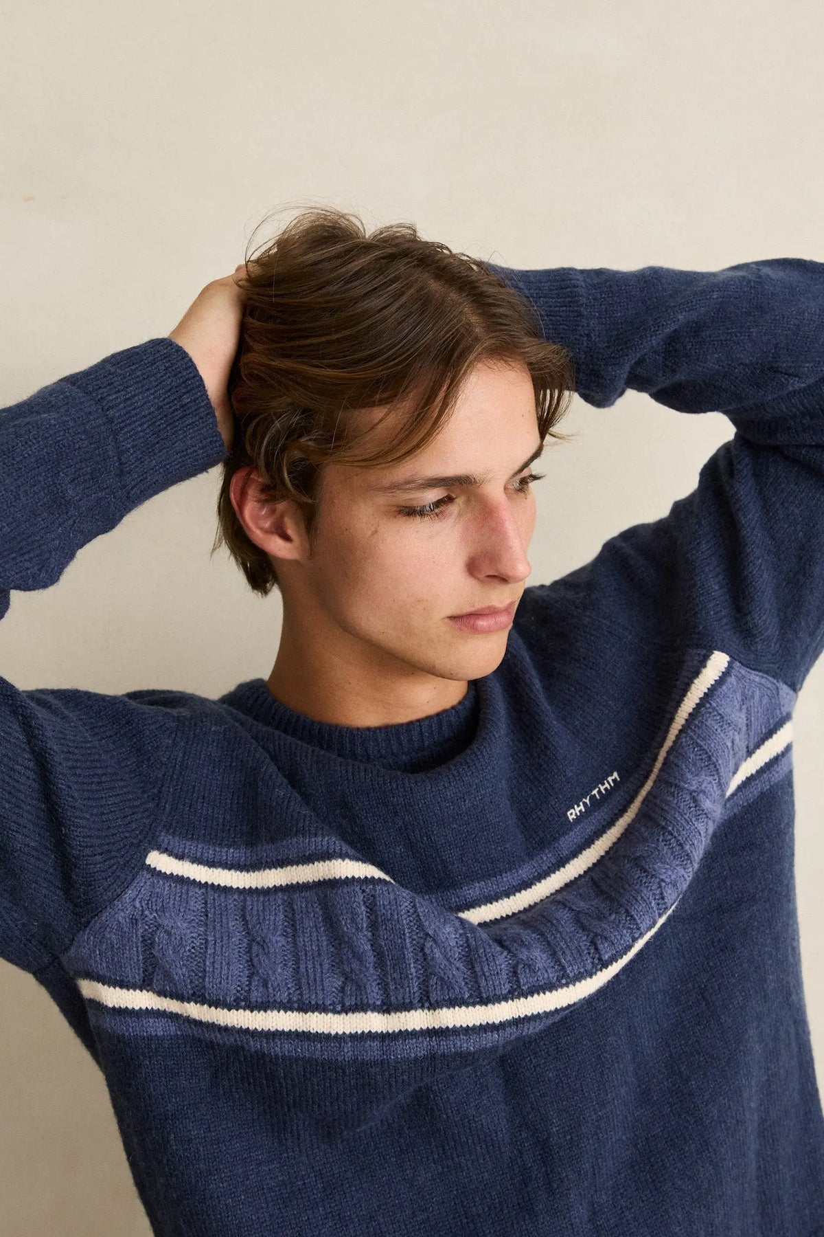 Rhythm - PABLO MOHAIR STRIPE KNIT M / UE 42 / US 32 - photo 3