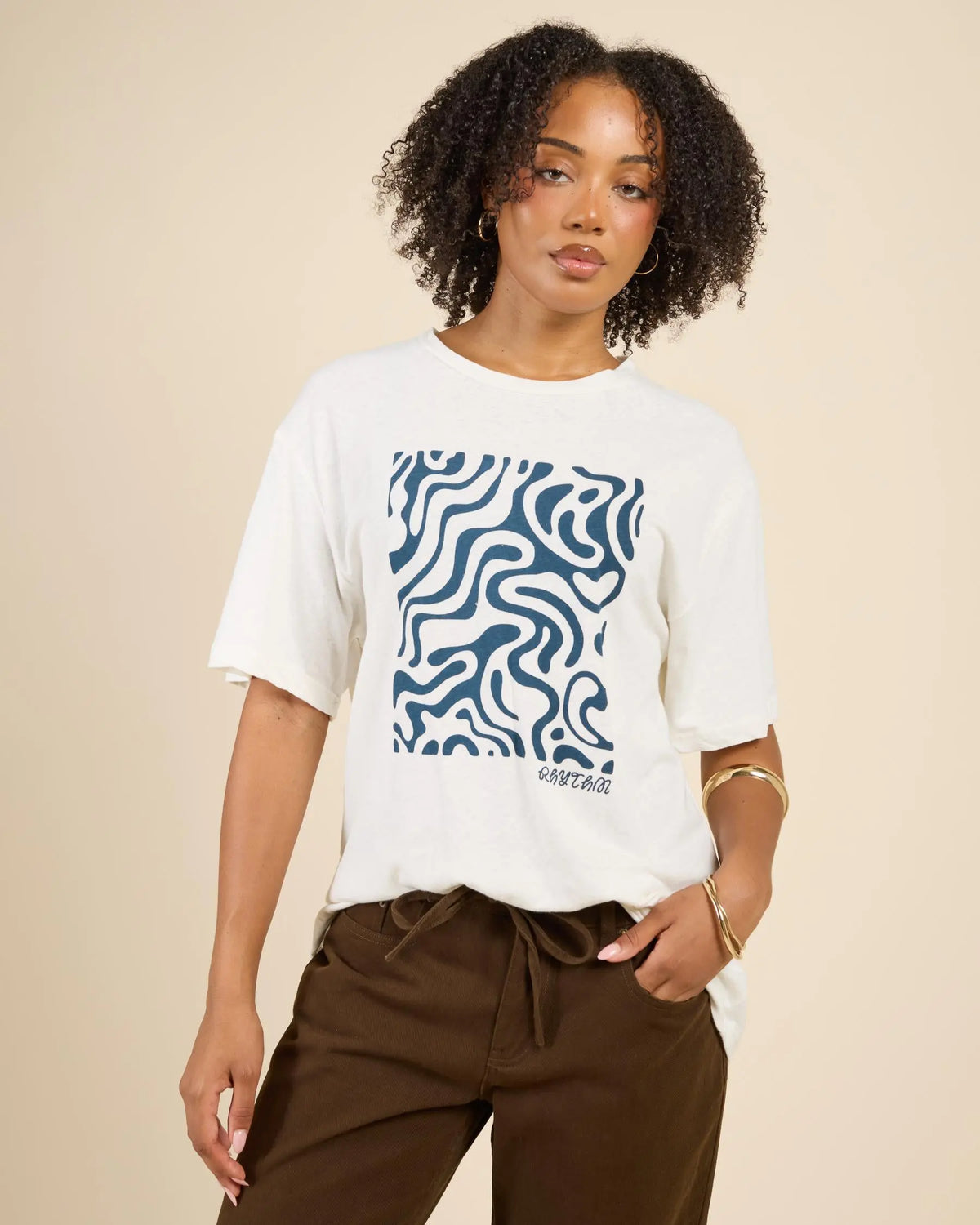 Rhythm - WAVERLY OVERSIZED T-SHIRT M / UE 42 / US 32 - photo 1