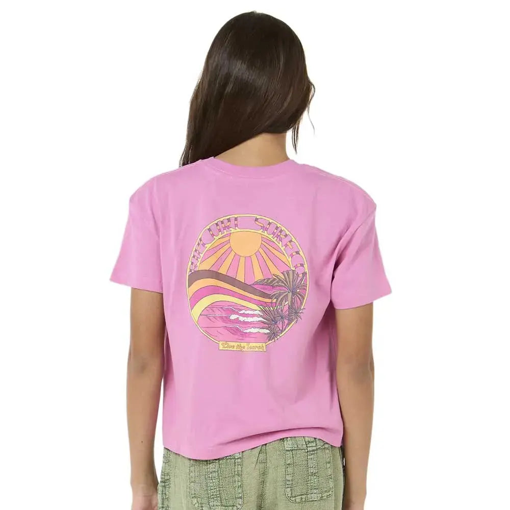 Ripcurl - T-shirt "Sun & Sea Crop" fille (10ans) - SS 2025 - photo 2