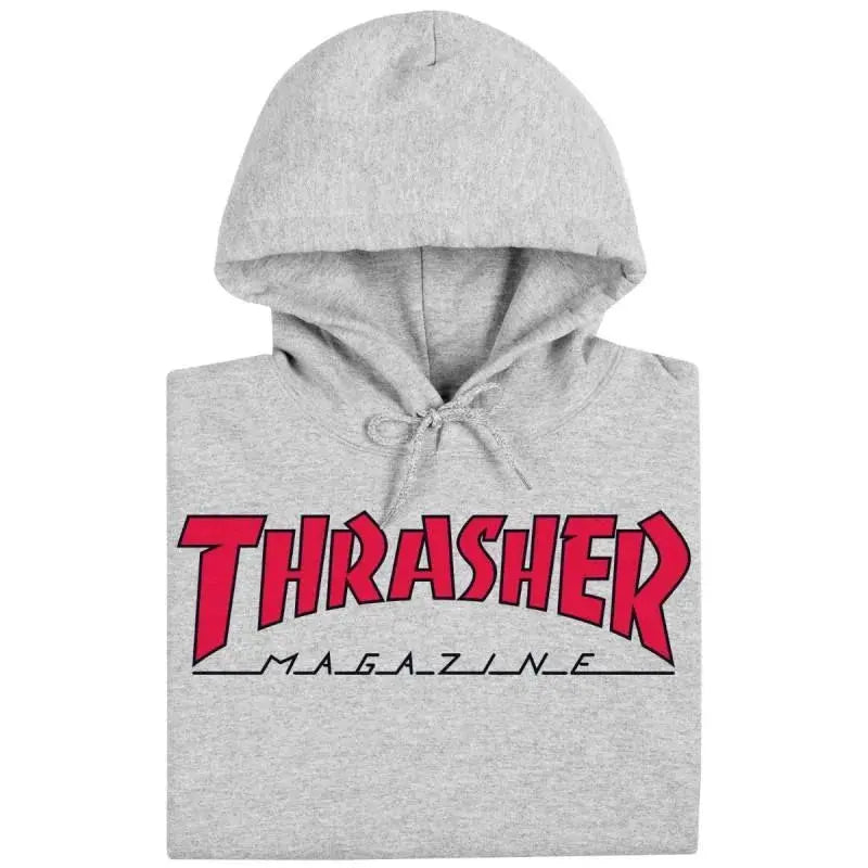 THRASHER SWEAT HOOD T1 L / UE 43 - 44 / US 33 - 34 ROUGE - photo 1