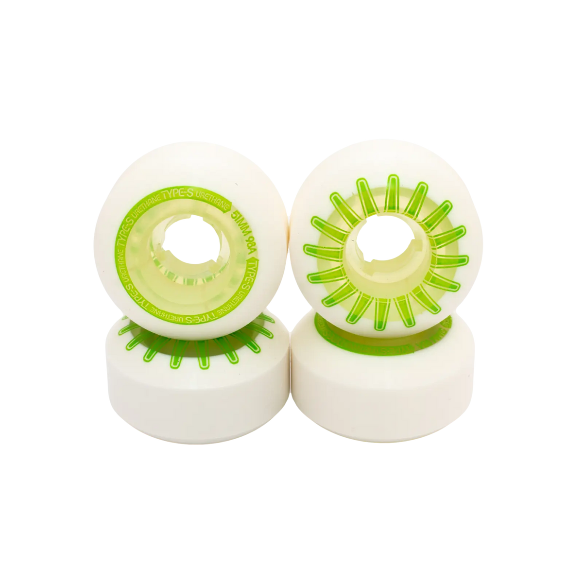 TYPE S WHEELS 51 MM 98 A - photo 1