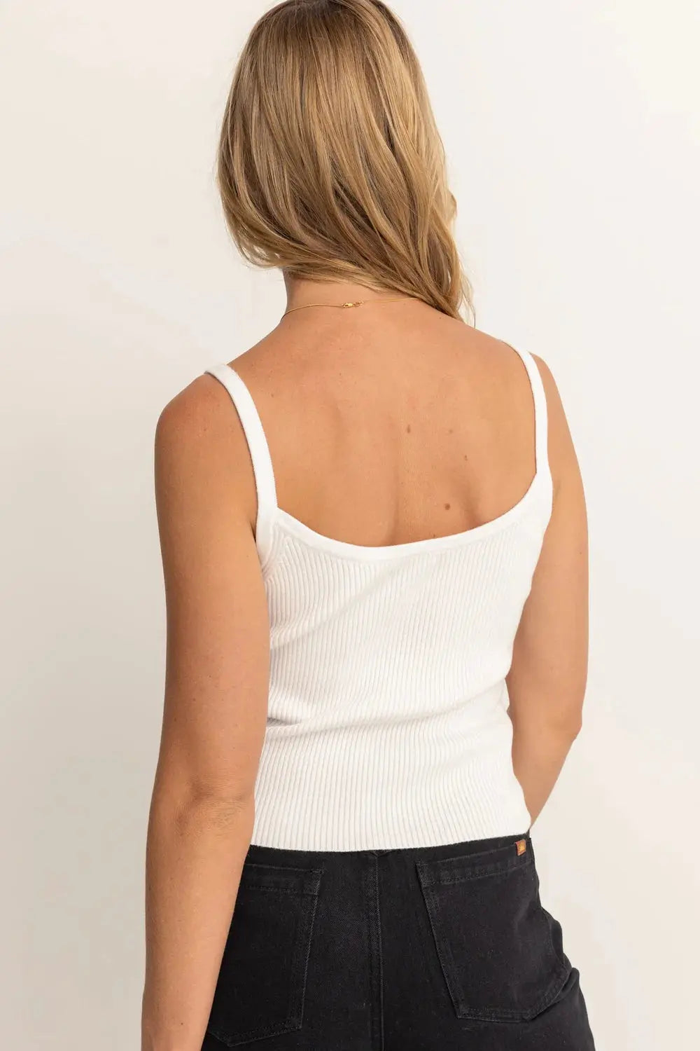 YUMI KNIT TOP M / US 28 / EU 38 BLANC - photo 3