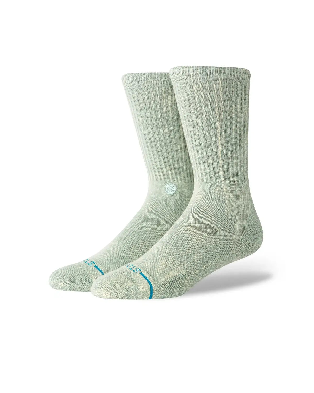 Stance - Chaussettes - Icon dyed crew vert - photo 1