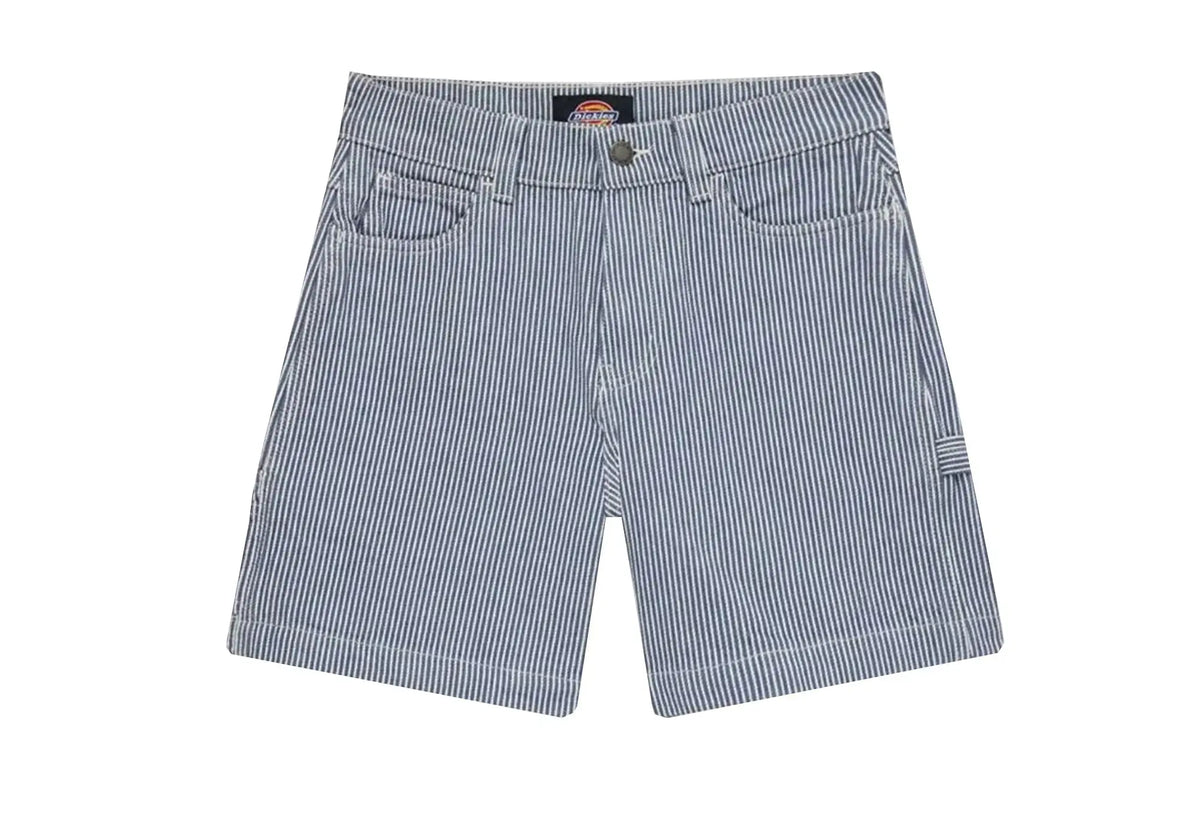 Dickies - Femme - Shorts - 7 inch hickory carpenter - Bleu - photo 1