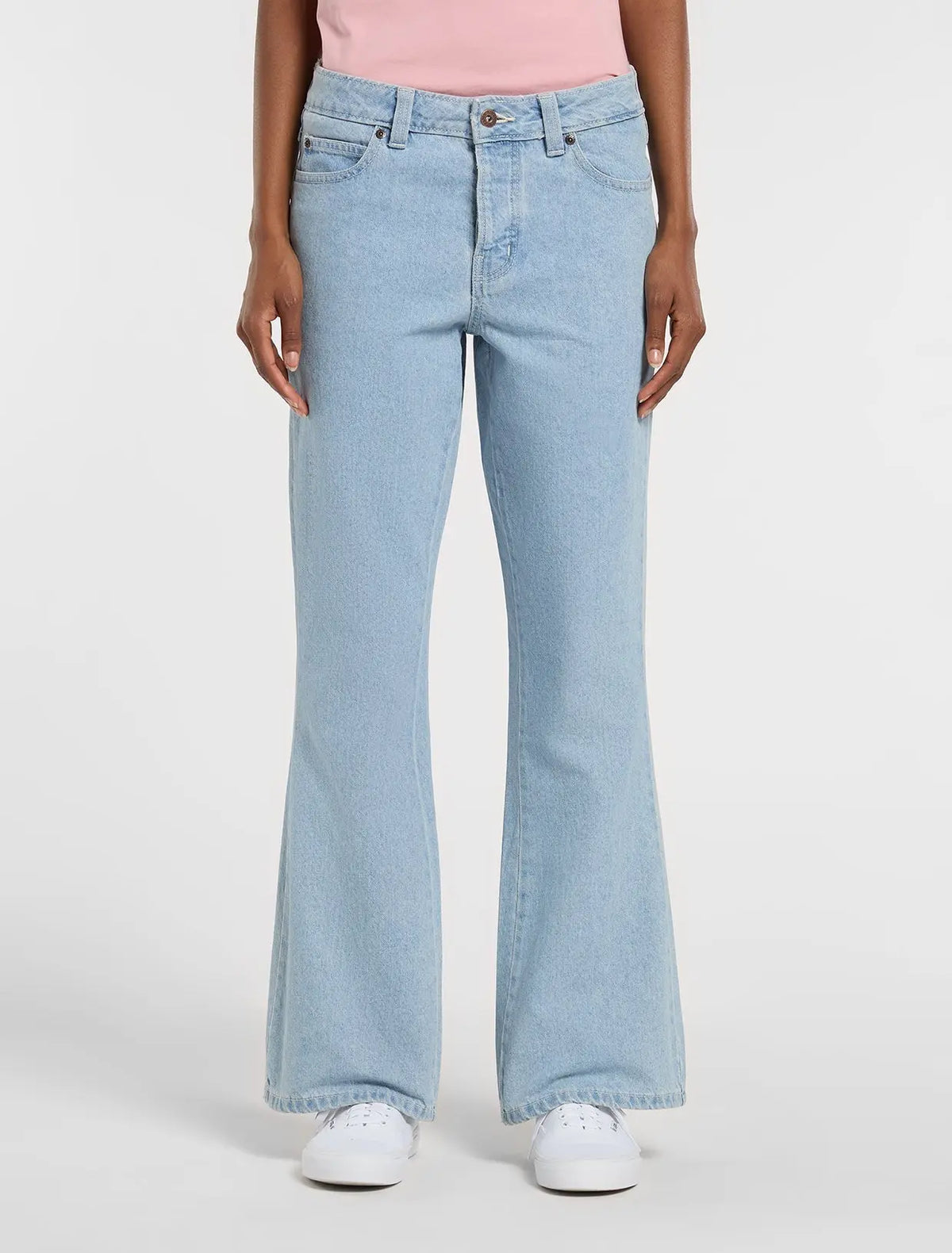 Dickies - Femme - Pantalons - Bootcut jeans w - Bleu - photo 1