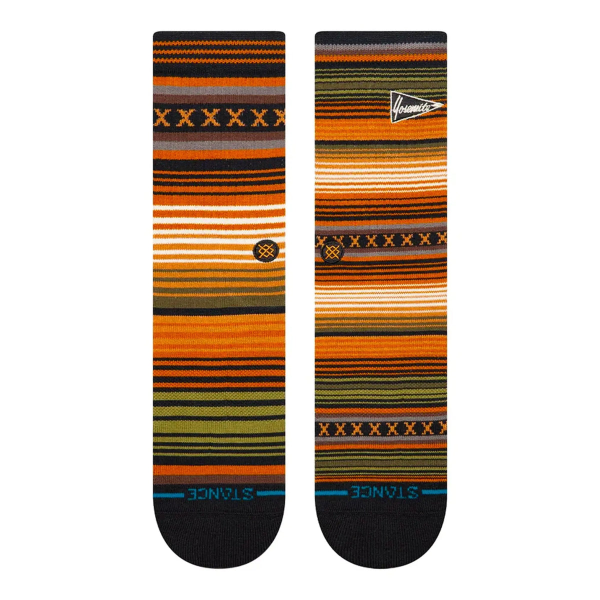 Stance - Chaussettes - Curren Parks Crew Or - photo 2