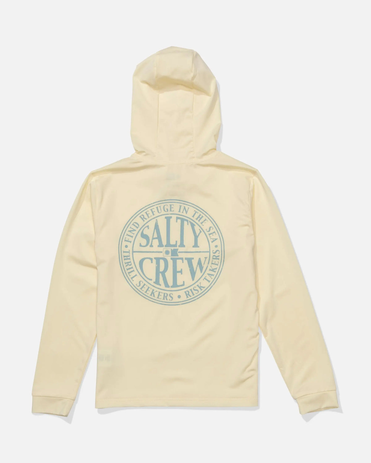 Salty crew - T-shirts manches longues - Global hood boys sunshirt jaune - photo 1