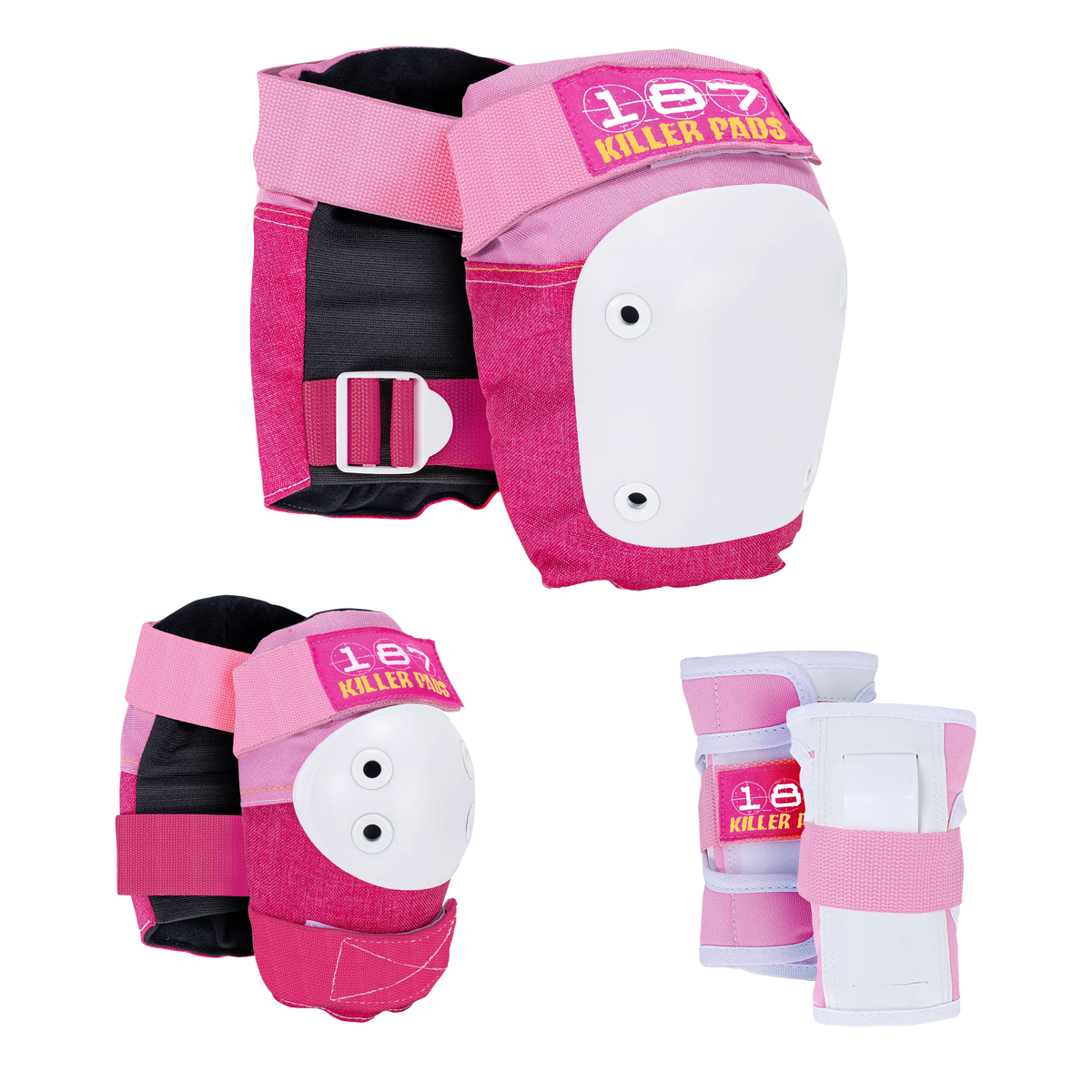 187 killer pads - Genouillères - Pack Junior Rose - photo 1