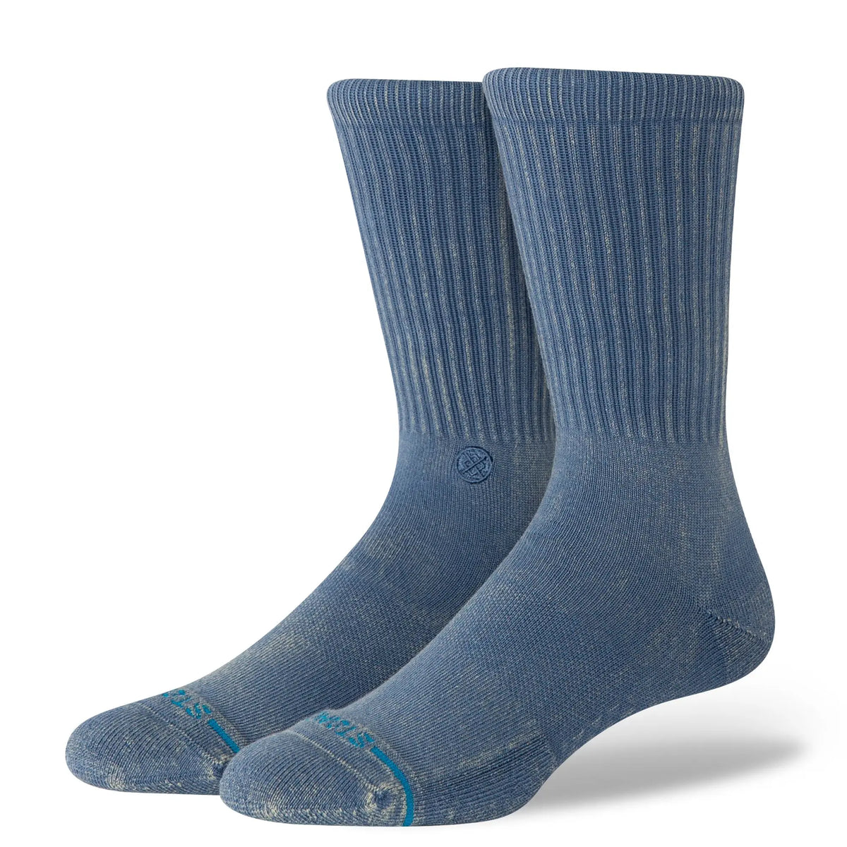Stance - Chaussettes - Icon Dyed Crew bleu - photo 1