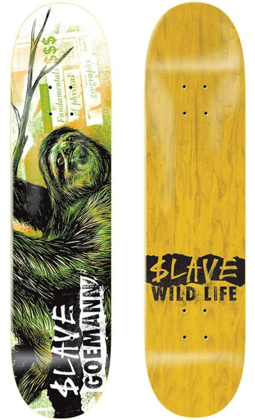 Slave - Planches de skate - Wild Life Goemann vert - photo 1