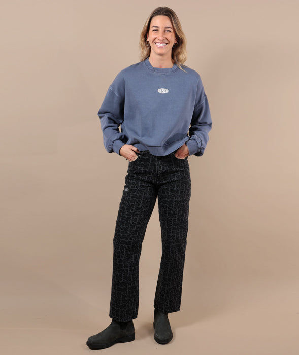Oxbow - Sweats & hoodies - Peace bleu - photo 3