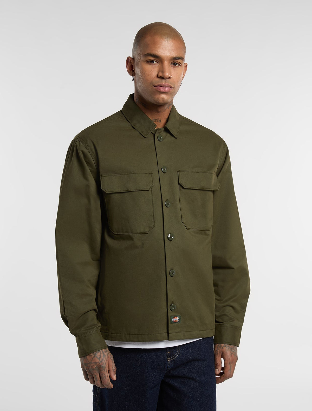 Dickies - Vestes & surchemises - 247 shacket deep depths vert - photo 1