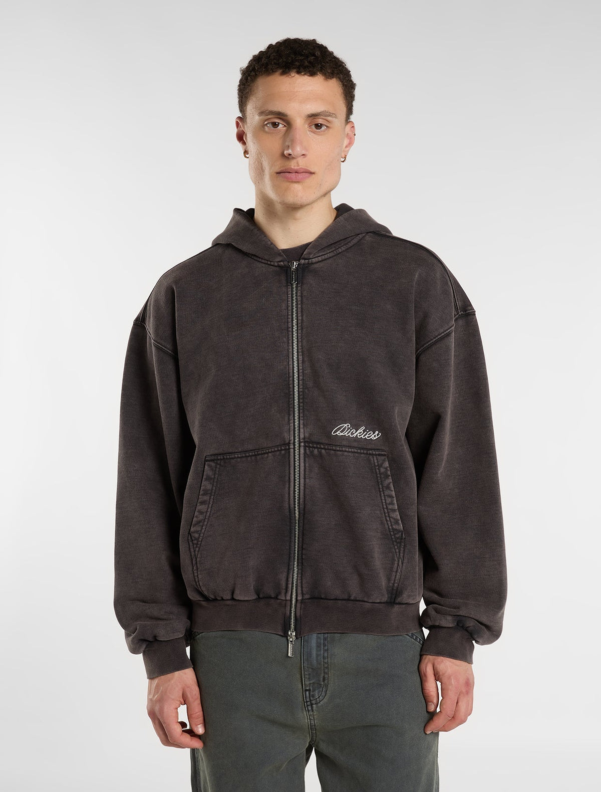 Dickies - Sweats & hoodies - Baker zipped hoodie noir - photo 1