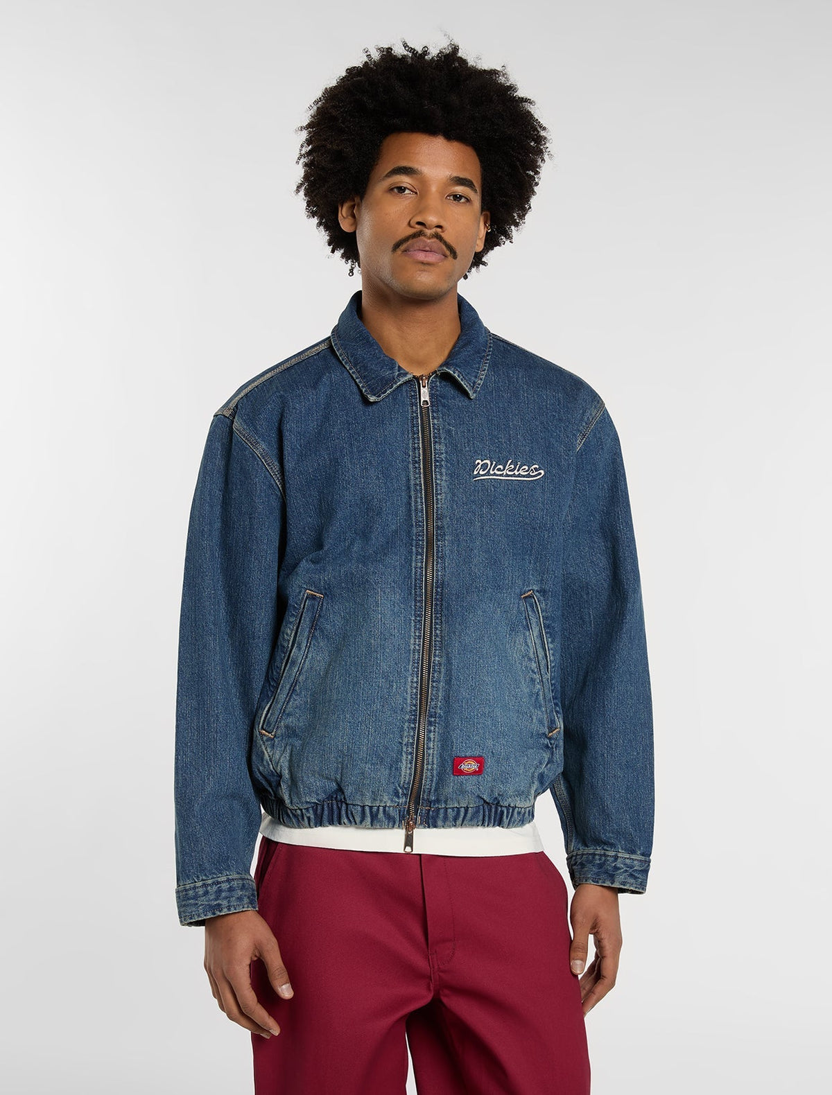 Dickies - Vestes & surchemises - Edgewood unlined DNM mid blue bleu - photo 1