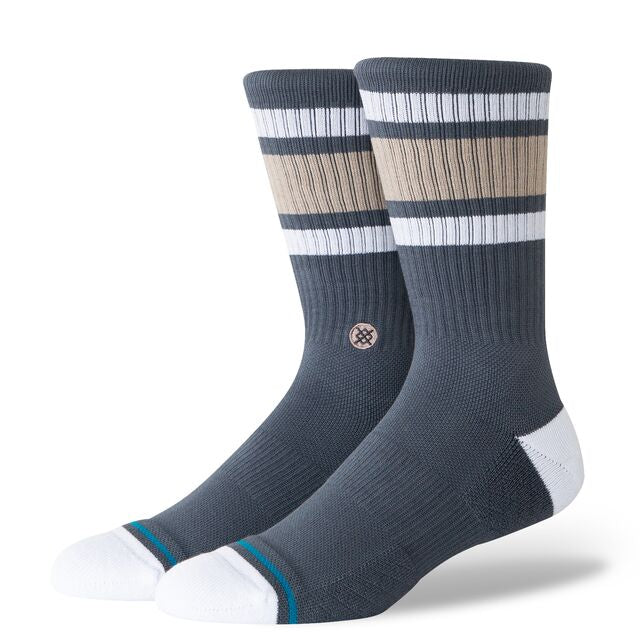 Stance - Chaussettes - Signature boyd crew gris - photo 1