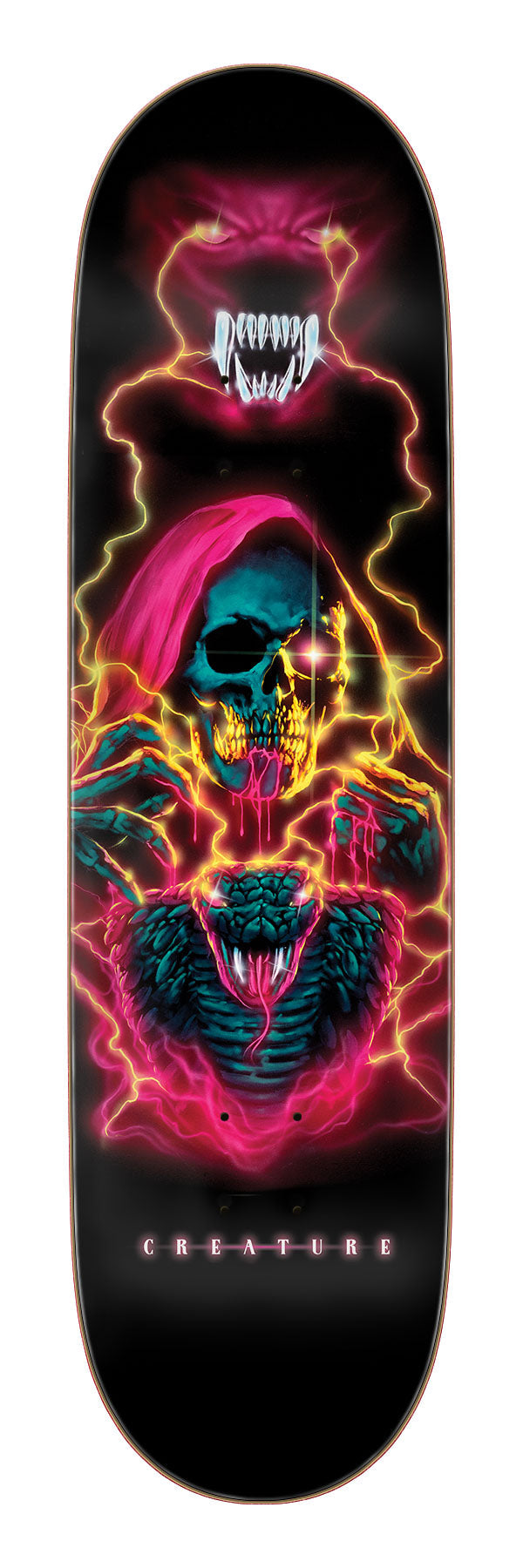 Creature skateboard - Planches de skate - Deck Terror Sight Russell noir - photo 2