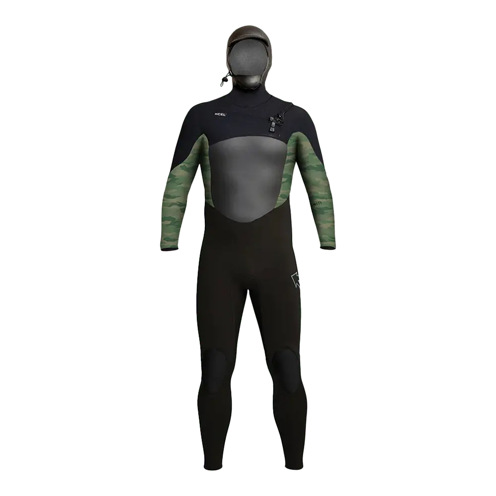 XCEL - Combinaison intégrale homme - Infinity - 5 / 4 MM Camo Surfshop - Shapers Club House