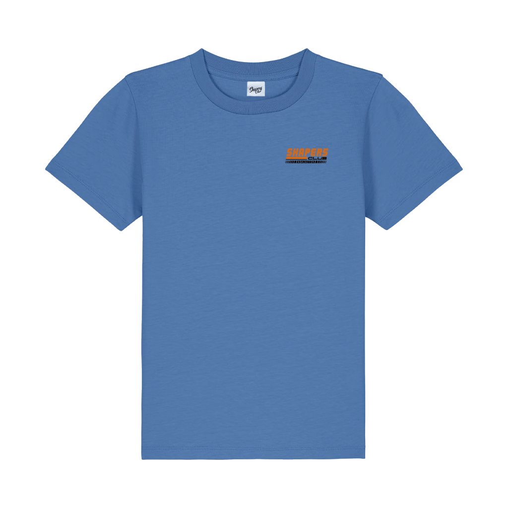 Shapers Club - T-Shirt Kids - Born to skate - Bleu - Face avant