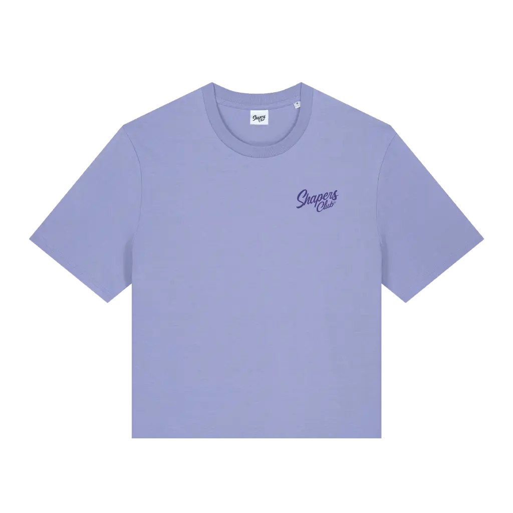 Shapers Club - T-Shirt Femme - Hibiscus - Violet - Face avant