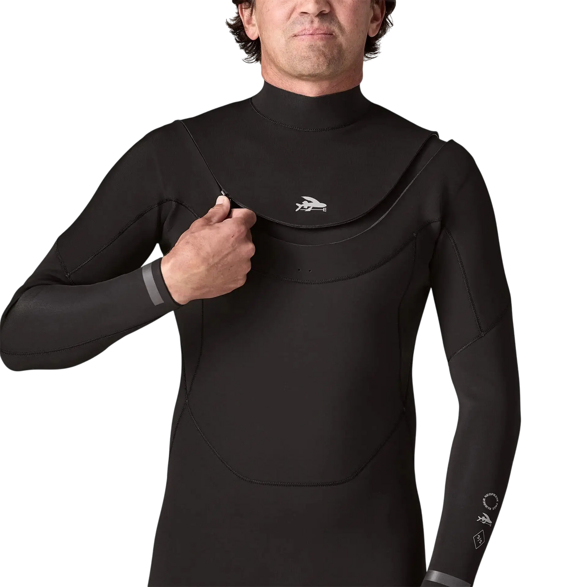 Combinaison Patagonia Regulator 3/2 mm - détail zip