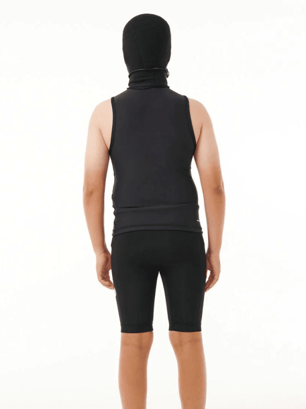 RIP CURL - KIDS FBOMB POLYPRO HOOD VEST 12 NOIR FW24 - photo 2