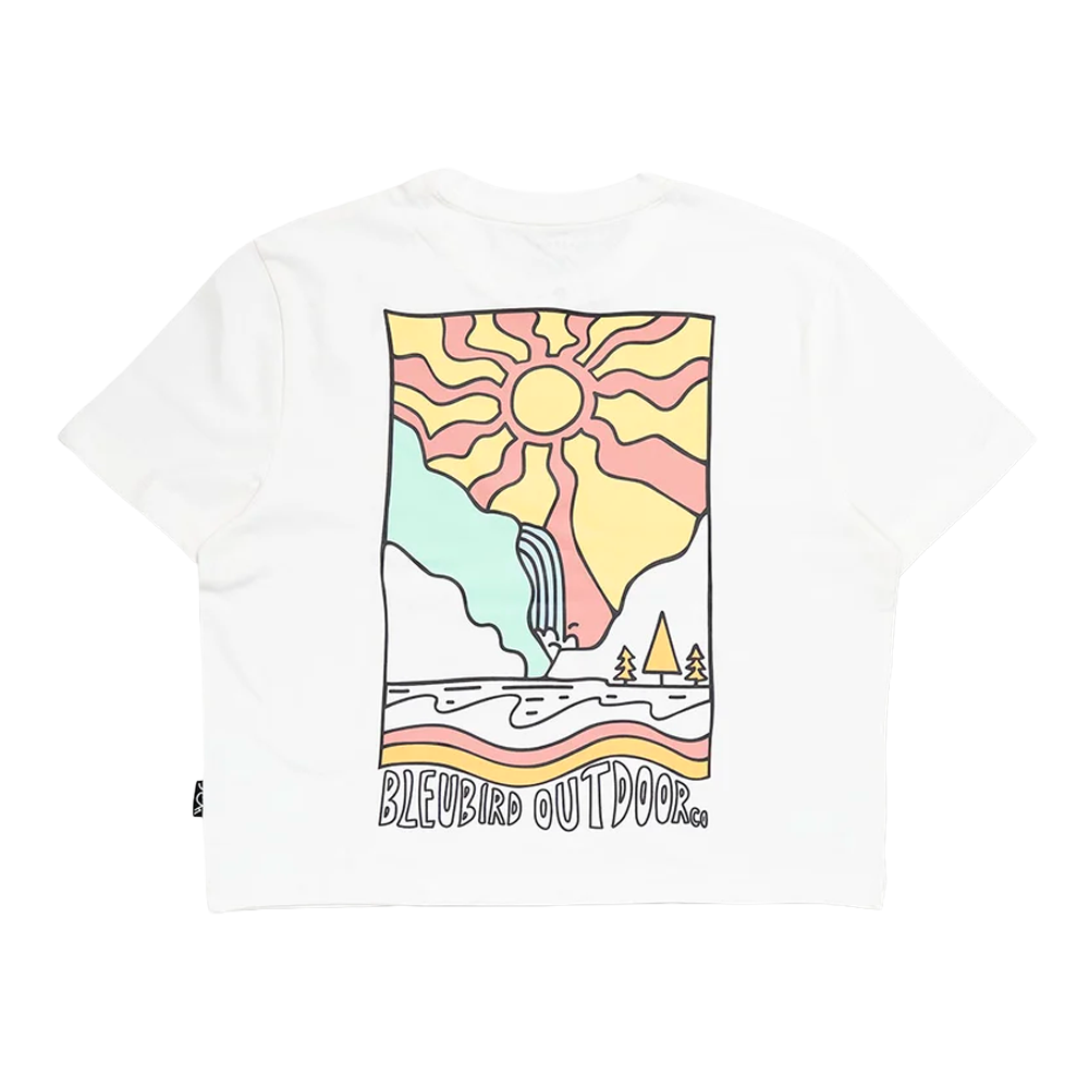 Bleubird - T-shirts - Canyon White Bleubird limited