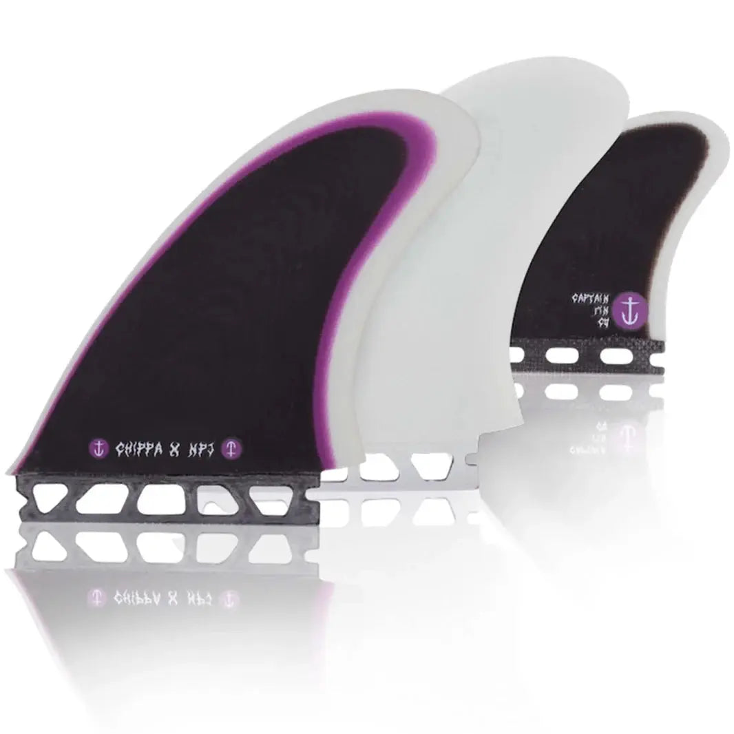 Captain Fin Co. - Neal Purchase X Chippa Wilson - Especial Fiberglass (Purple) Ma boutique