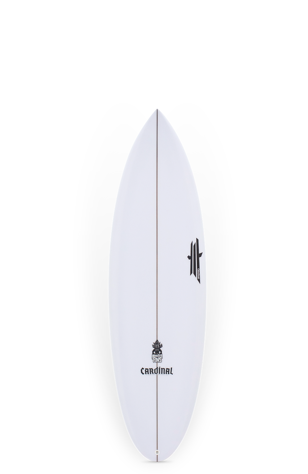 Cardinal surfboards - Monster fins step up - 6'0" x 20" x 2 11/16" - 34,5L