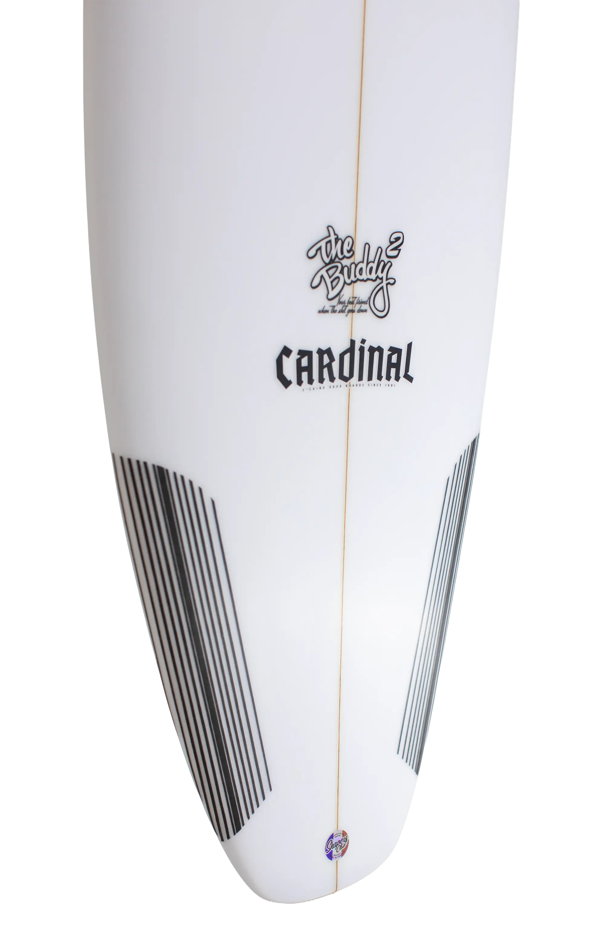 Cardinal surfboards - Buddy 2 - 5'8" x 19" 1/4 x 2" 3/8 - 27.5L Shapers club