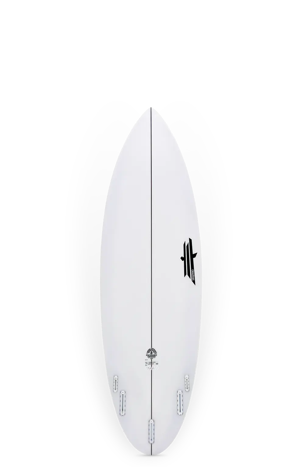 Cardinal surfboards - Monster fins twinzer round tail - 6'0" x 20 1/4" x 2 1/2" - 32.7 Cardinal Surfboards