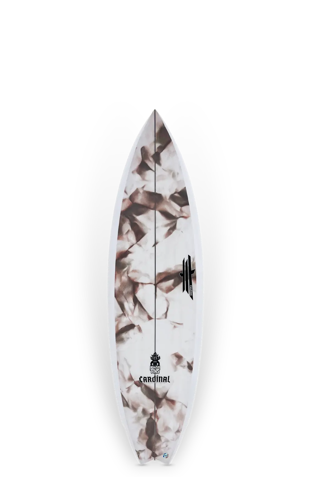 Cardinal surfboards - Monster fins twinzer swallow - 6'0" x 20 1/4" x 2 1/2" - 32.4 Cardinal Surfboards