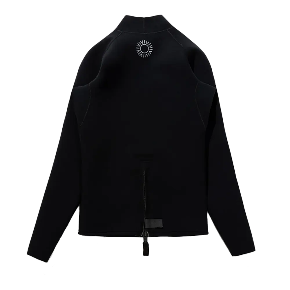 Rhythm - Top néoprène homme - Classic veste back zip noir Surfshop - Shapers Club House