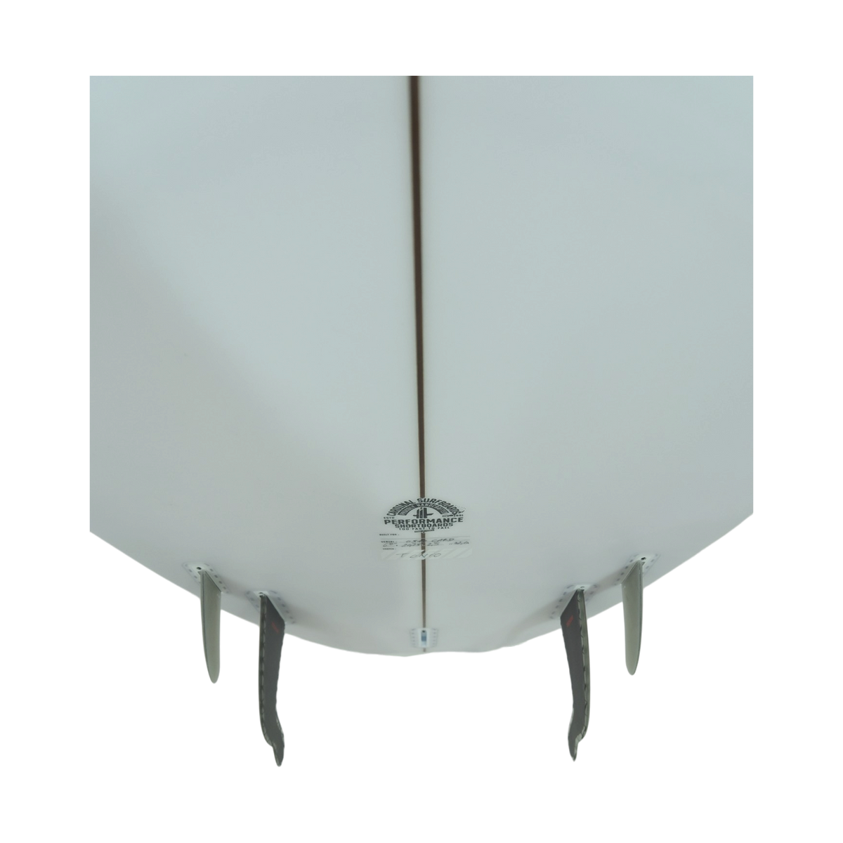 Cardinal surfboards - Monster fins twinzer swallow - 6'0" x 20 1/4" x 2 1/2" - 32.4 Cardinal Surfboards
