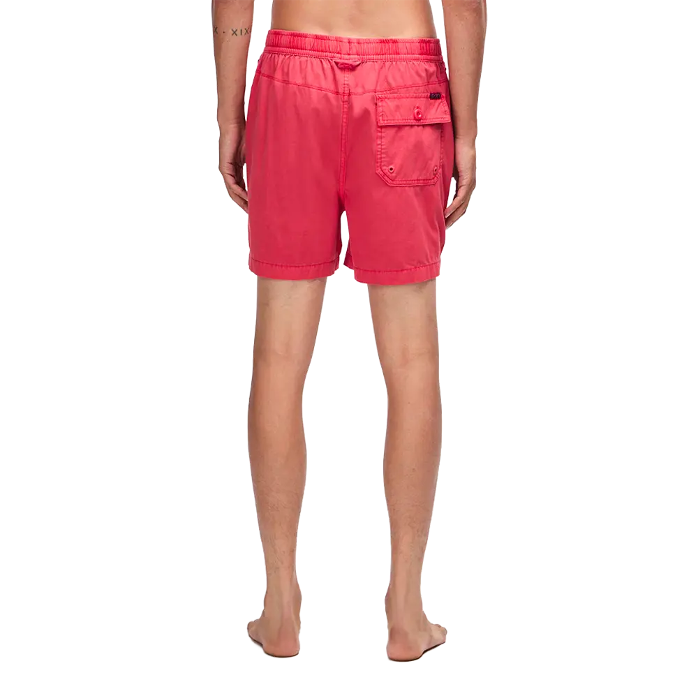 Deus Ex Machina - Boardshorts - Sandbar garment dyed short rouge Deus ex machina