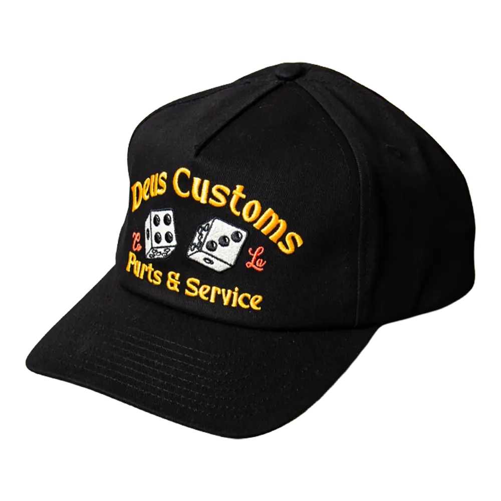 Deus Ex Machina - Casquettes - Knucklebones cap noir Deus ex machina