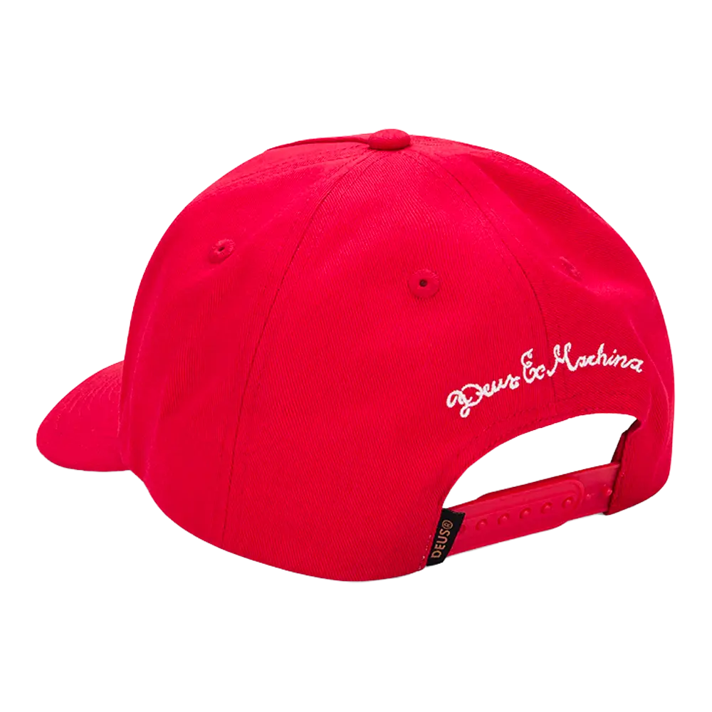 Deus Ex Machina - Casquettes - Knucklebones cap rouge Deus ex machina