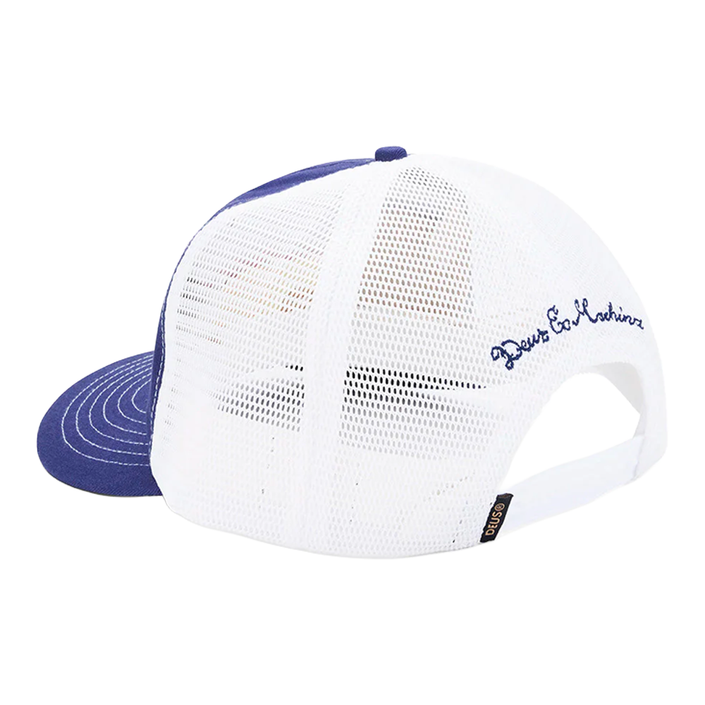 Deus Ex Machina - Casquettes - Malden trucker bleu Deus Ex Machina