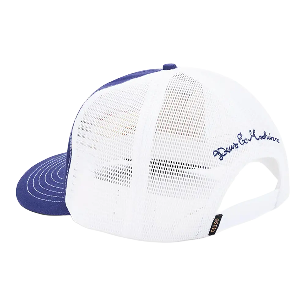 Deus Ex Machina - Casquettes - Malden trucker bleu Deus ex machina