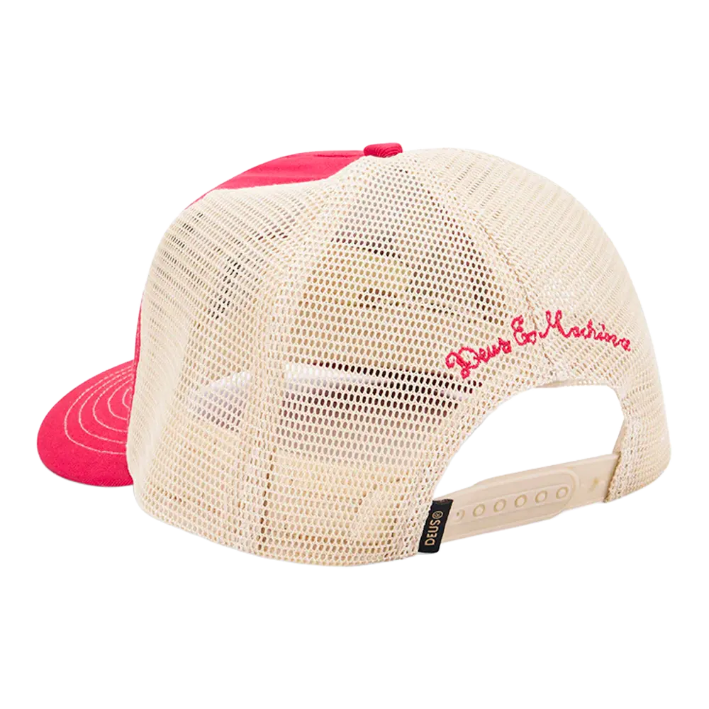 Deus Ex Machina - Casquettes - Malden trucker rouge Deus ex machina
