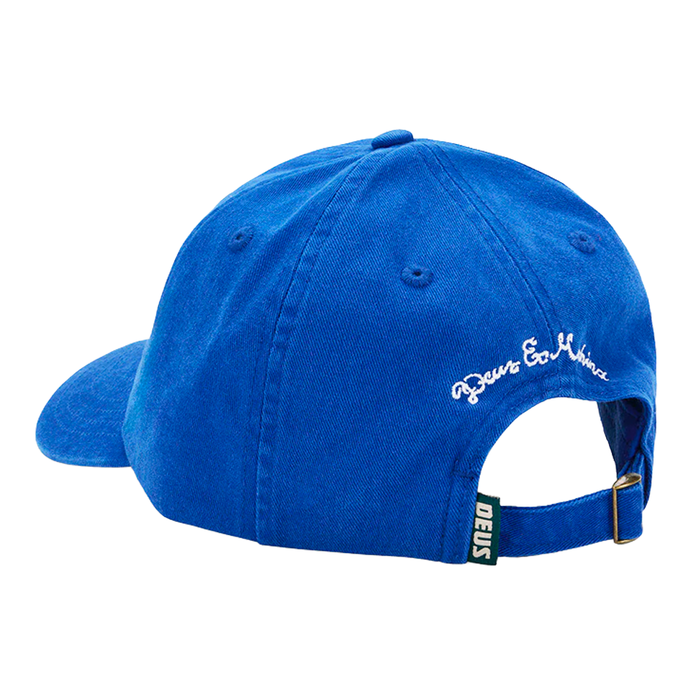 Deus Ex Machina - Casquettes - Smile dad cap bleu Deus Ex Machina