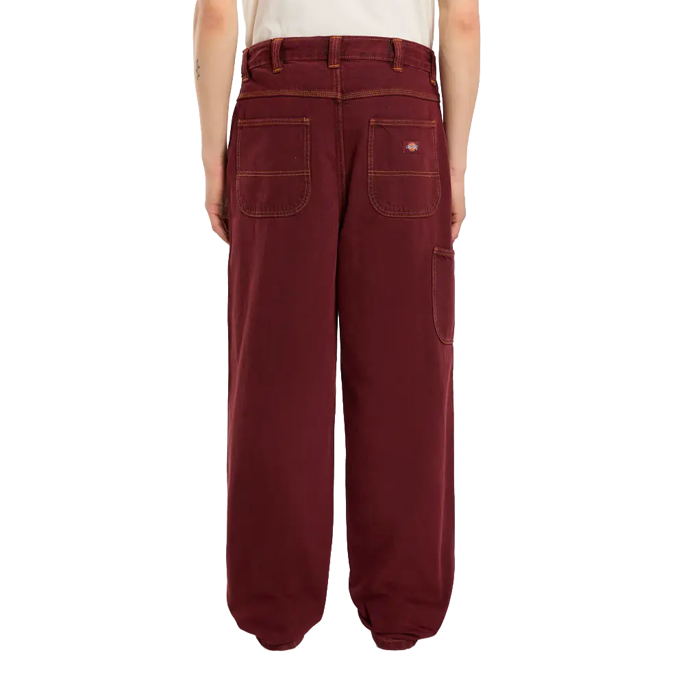 Dickies - Pantalon homme - Madison Baggy fit denim andorra rouge Dickies