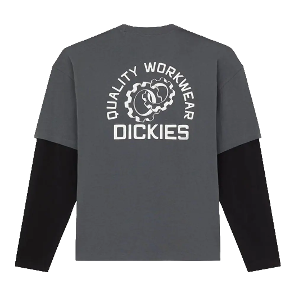 Dickies - T-shirts - Payson 2fer tee - Noir Dickies
